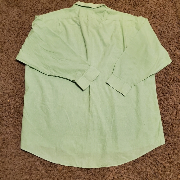 Lime green good button up - Picture 2 of 3